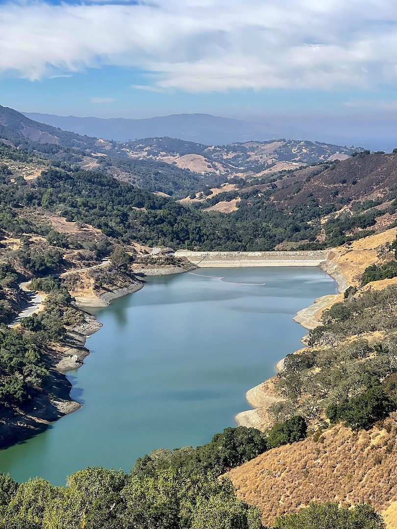 Guadalupe Reservior Waterfall