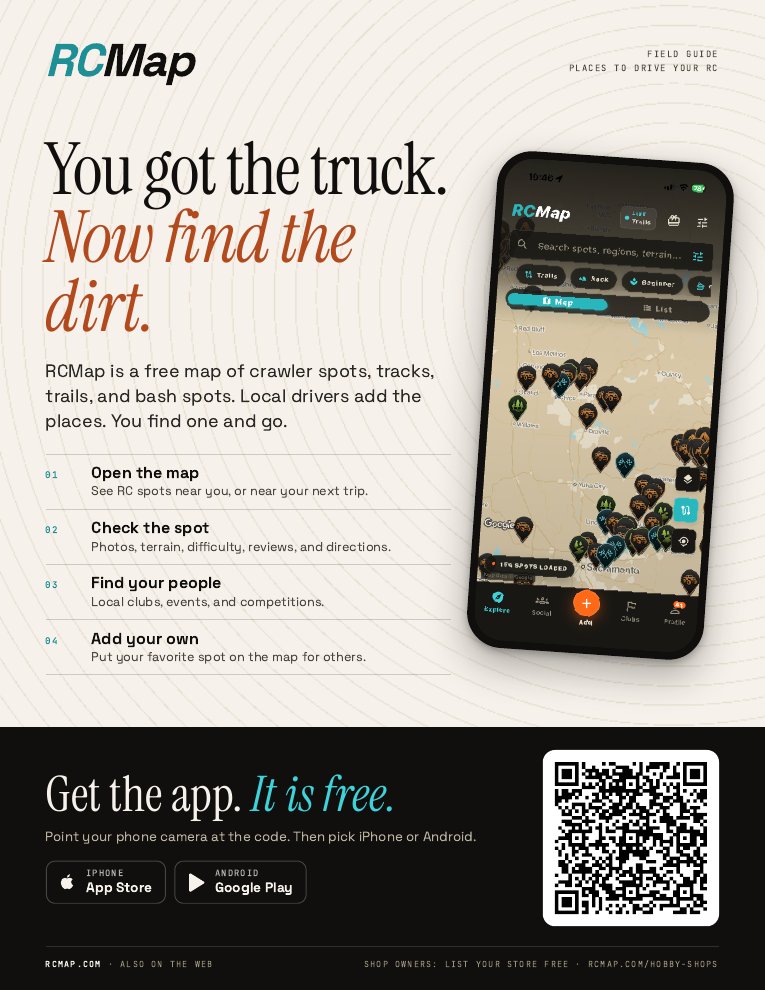 Preview of the Field Guide RCMap counter flyer